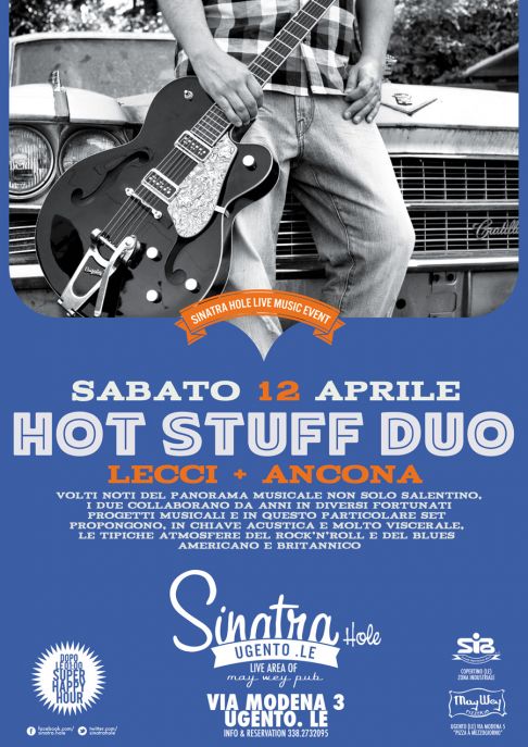 Fabio Lecci  & Marco Ancona con gli Hot Staff