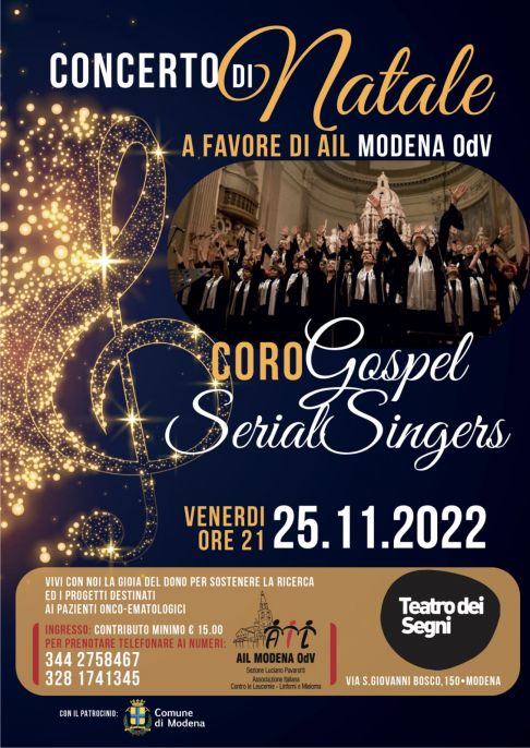 Concerto di Natale a favore di Ail Modena ODV